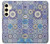 S3537 モロッコのモザイクパターン Moroccan Mosaic Pattern Samsung Galaxy S24 バックケース、フリップケース・カバー