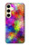 S3677 カラフルなレンガのモザイク Colorful Brick Mosaics Samsung Galaxy S24 バックケース、フリップケース・カバー