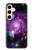 S3689 銀河宇宙惑星 Galaxy Outer Space Planet Samsung Galaxy S24 バックケース、フリップケース・カバー