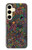 S3815 サイケデリックアート Psychedelic Art Samsung Galaxy S24 バックケース、フリップケース・カバー