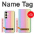 S3849 カラフルな縦の色 Colorful Vertical Colors Samsung Galaxy S24 バックケース、フリップケース・カバー