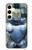 S3864 中世テンプル騎士団重鎧騎士 Medieval Templar Heavy Armor Knight Samsung Galaxy S24 バックケース、フリップケース・カバー
