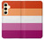 S3887 レズビアンプライドフラッグ Lesbian Pride Flag Samsung Galaxy S24 バックケース、フリップケース・カバー