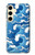 S3901 美しい嵐の海の波 Aesthetic Storm Ocean Waves Samsung Galaxy S24 バックケース、フリップケース・カバー