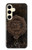 S3902 スチーム パンクなクロック ギア Steampunk Clock Gear Samsung Galaxy S24 バックケース、フリップケース・カバー