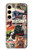 S3905 ビンテージ アーミー ポスター Vintage Army Poster Samsung Galaxy S24 バックケース、フリップケース・カバー