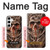S1675 頭蓋骨の血のタトゥー Skull Blood Tattoo Samsung Galaxy S24 Plus バックケース、フリップケース・カバー