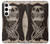 S1676 スカルローズ Skull Rose Samsung Galaxy S24 Plus バックケース、フリップケース・カバー