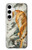 S1934 虎絵画 Tiger Painting Samsung Galaxy S24 Plus バックケース、フリップケース・カバー