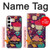 S2353 パリ漫画ヴィンテージのパターン Paris Cartoon Vintage Pattern Samsung Galaxy S24 Plus バックケース、フリップケース・カバー