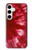 S2480 赤絞り染め Tie Dye Red Samsung Galaxy S24 Plus バックケース、フリップケース・カバー