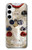 S2639 ニール・アームストロングホワイト宇宙飛行士の宇宙服 Neil Armstrong White Astronaut Space Suit Samsung Galaxy S24 Plus バックケース、フリップケース・カバー