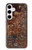 S2714 錆鋼テクスチャグラフィックプリント Rust Steel Texture Graphic Printed Samsung Galaxy S24 Plus バックケース、フリップケース・カバー