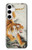 S2751 虎の絵画 Chinese Tiger Brush Painting Samsung Galaxy S24 Plus バックケース、フリップケース・カバー