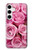 S2943 ピンクローズ Pink Rose Samsung Galaxy S24 Plus バックケース、フリップケース・カバー