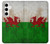 S2976 ウェールズサッカー Wales Football Soccer Red Dragon Flag Samsung Galaxy S24 Plus バックケース、フリップケース・カバー
