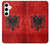S2982 アルバニアサッカー Albania Football Soccer Red Flag Samsung Galaxy S24 Plus バックケース、フリップケース・カバー