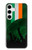 S3002 アイルランドサッカー Ireland Football Soccer Flag Samsung Galaxy S24 Plus バックケース、フリップケース・カバー