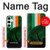 S3002 アイルランドサッカー Ireland Football Soccer Flag Samsung Galaxy S24 Plus バックケース、フリップケース・カバー