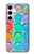 S3235 水彩ミキシング Watercolor Mixing Samsung Galaxy S24 Plus バックケース、フリップケース・カバー