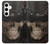 S3852 スチームパンクな頭蓋骨 Steampunk Skull Samsung Galaxy S24 Plus バックケース、フリップケース・カバー