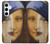 S3853 モナリザ グスタフクリムト フェルメール Mona Lisa Gustav Klimt Vermeer Samsung Galaxy S24 Plus バックケース、フリップケース・カバー