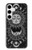 S3854 神秘的な太陽の顔三日月 Mystical Sun Face Crescent Moon Samsung Galaxy S24 Plus バックケース、フリップケース・カバー