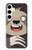 S3855 ナマケモノの顔の漫画 Sloth Face Cartoon Samsung Galaxy S24 Plus バックケース、フリップケース・カバー