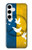 S3857 平和鳩 ウクライナの旗 Peace Dove Ukraine Flag Samsung Galaxy S24 Plus バックケース、フリップケース・カバー