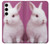 S3870 かわいい赤ちゃんバニー Cute Baby Bunny Samsung Galaxy S24 Plus バックケース、フリップケース・カバー