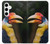 S3876 カラフルなサイチョウ Colorful Hornbill Samsung Galaxy S24 Plus バックケース、フリップケース・カバー