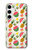 S3883 フルーツ柄 Fruit Pattern Samsung Galaxy S24 Plus バックケース、フリップケース・カバー