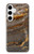 S3886 灰色の大理石の岩 Gray Marble Rock Samsung Galaxy S24 Plus バックケース、フリップケース・カバー