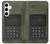 S3959 ミリタティ ラジオ グラフィック プリント Military Radio Graphic Print Samsung Galaxy S24 Plus バックケース、フリップケース・カバー