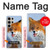 S0417 狐 Fox Samsung Galaxy S24 Ultra バックケース、フリップケース・カバー