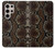 S0553 蛇の皮膚 グラフィックプリント Snake Skin Samsung Galaxy S24 Ultra バックケース、フリップケース・カバー