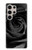 S1598 黒バラ Black Rose Samsung Galaxy S24 Ultra バックケース、フリップケース・カバー