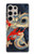 S2073 日本ドラゴン Japan Dragon Art Samsung Galaxy S24 Ultra バックケース、フリップケース・カバー