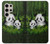 S2441 パンダファミリー 竹林 Panda Family Bamboo Forest Samsung Galaxy S24 Ultra バックケース、フリップケース・カバー