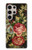 S3013 ヴィンテージバラ Vintage Antique Roses Samsung Galaxy S24 Ultra バックケース、フリップケース・カバー