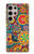 S3272 カラフルなパターン Colorful Pattern Samsung Galaxy S24 Ultra バックケース、フリップケース・カバー