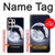 S3510 ドルフィン Dolphin Moon Night Samsung Galaxy S24 Ultra バックケース、フリップケース・カバー