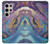 S3676 カラフルな抽象的な大理石の石 Colorful Abstract Marble Stone Samsung Galaxy S24 Ultra バックケース、フリップケース・カバー