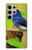 S3839 幸福の青い 鳥青い鳥 Bluebird of Happiness Blue Bird Samsung Galaxy S24 Ultra バックケース、フリップケース・カバー