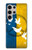 S3857 平和鳩 ウクライナの旗 Peace Dove Ukraine Flag Samsung Galaxy S24 Ultra バックケース、フリップケース・カバー