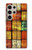 S3861 カラフルなコンテナ ブロック Colorful Container Block Samsung Galaxy S24 Ultra バックケース、フリップケース・カバー