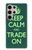 S3862 落ち着いてトレード Keep Calm and Trade On Samsung Galaxy S24 Ultra バックケース、フリップケース・カバー