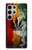 S3890 レゲエ ラスタ フラッグ スモーク Reggae Rasta Flag Smoke Samsung Galaxy S24 Ultra バックケース、フリップケース・カバー