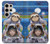 S3915 アライグマの女子 赤ちゃんナマケモノ宇宙飛行士スーツ Raccoon Girl Baby Sloth Astronaut Suit Samsung Galaxy S24 Ultra バックケース、フリップケース・カバー