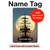S2897 海賊船 ムーン・ナイト Pirate Ship Moon Night iPad 10.2 (2021,2020,2019), iPad 9 8 7 タブレットケース